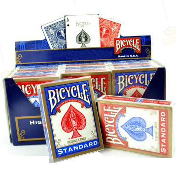 Bicycle gemarkeerde kaarten