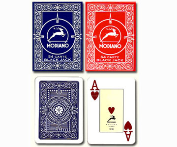 Modiano blackjack gemarkeerde kaarten
